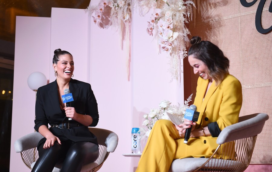 Ashley Graham and Jaclyn Johnson speak during Create & Cultivate in Brooklyn