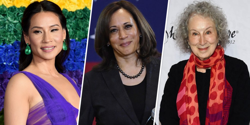 Image: Lucy Lui Kamala Harris Margaret Atwood