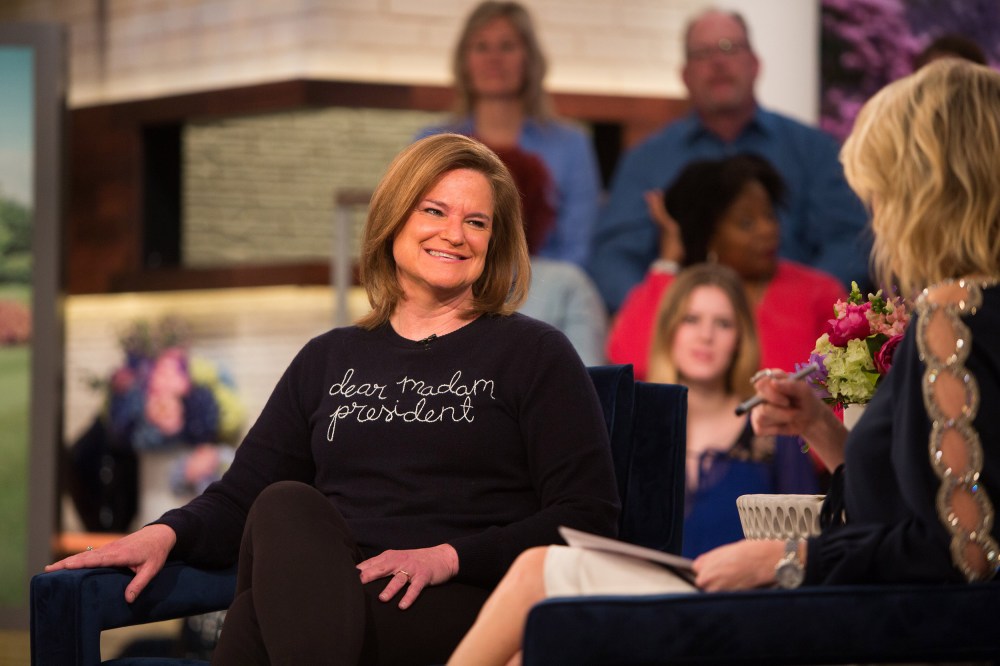 Image: Jennifer Palmieri and Megyn Kelly on Monday, March 26, 2018