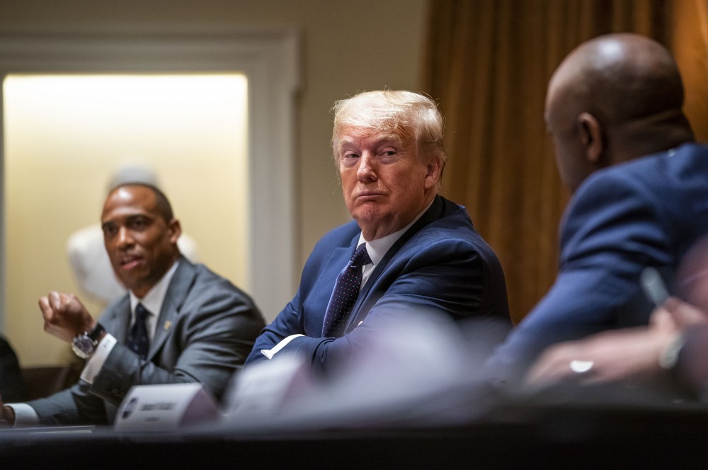 Image: President Trump Holds Meeting On Opportunity Zones