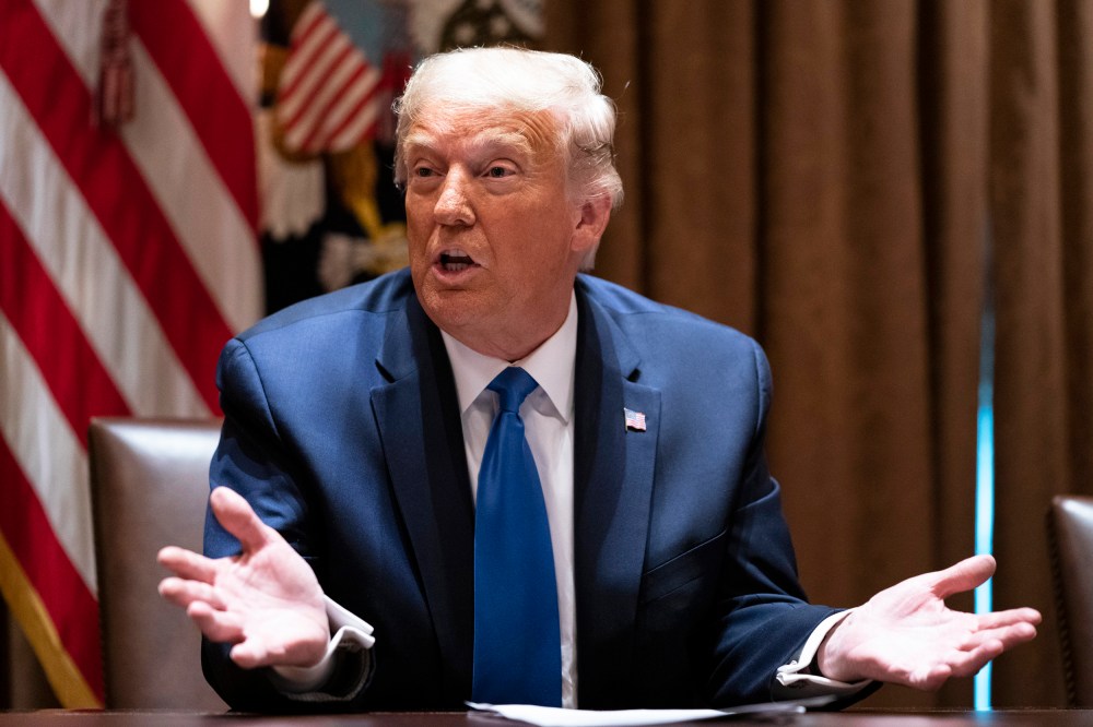 Image: Donald Trump, William Barr