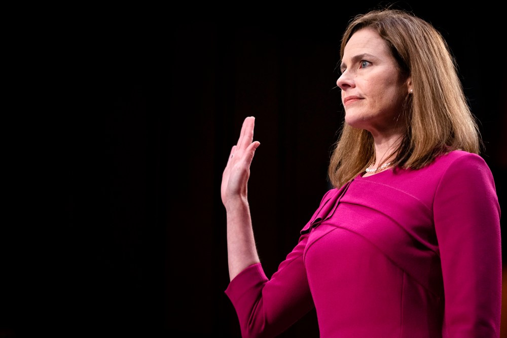 Image: Judge Amy Coney Barrett, US-VOTE-JUSTICE