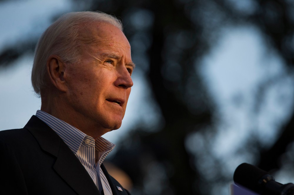 Image: Joe Biden at a campaign event in San Antonio, Texas, on Dec. 13, 2019.