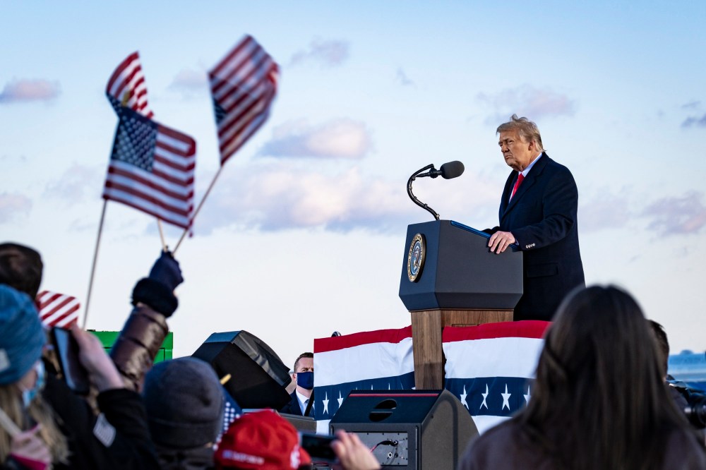 Image: President Trump Departs For Florida At The End Of His Presidency