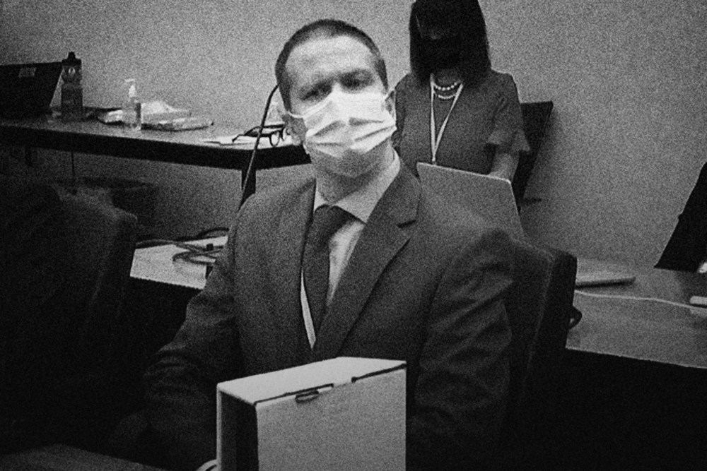 Image: Murder trial of former Minneapolis police officer Derek Chauvin