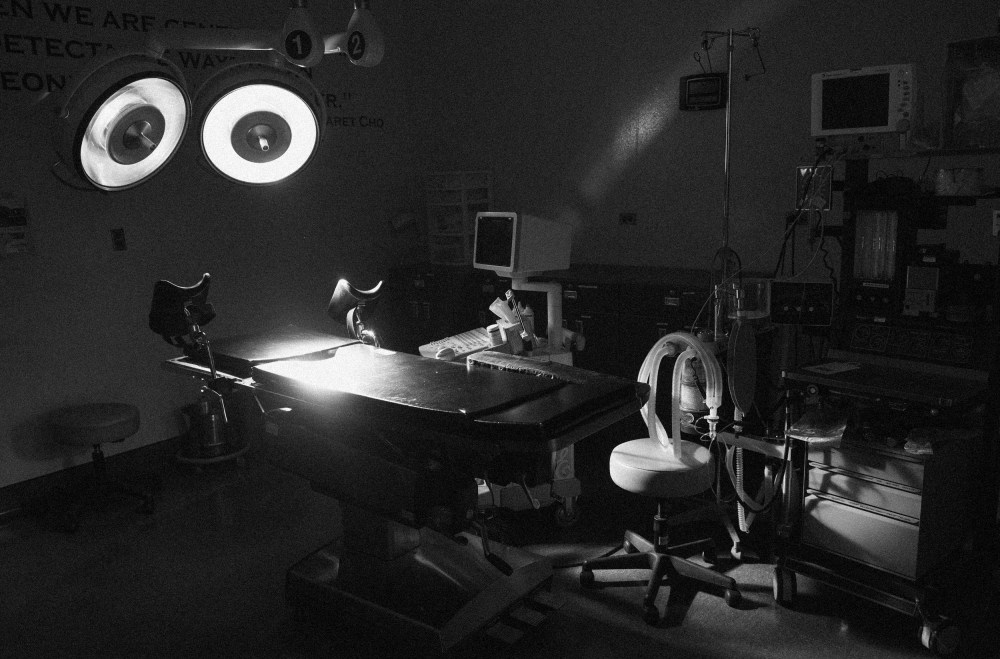 Medical equipment is seen in an operating room at the Whole Woman's Health abortion clinic in San Antonio, Texas, on Feb. 16, 2016.