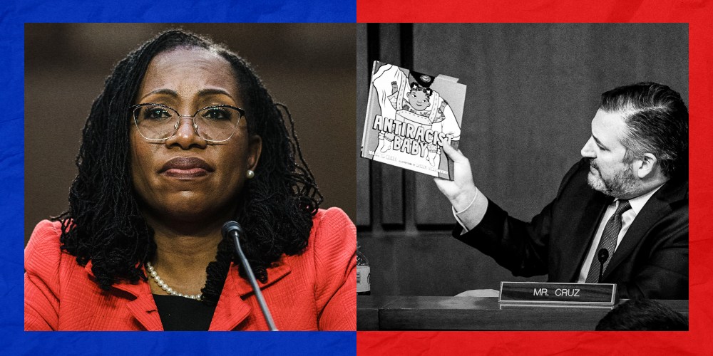 Ketanji Brown Jackson and Ted Cruz
