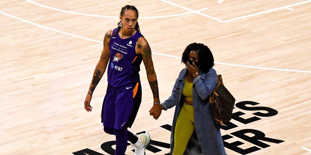 Image: Brittney Griner and Cherelle Watson