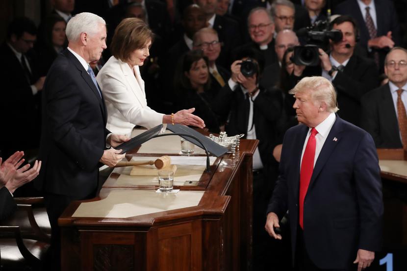 Image: *** BESTPIX *** President Trump Gives State Of The Union Address