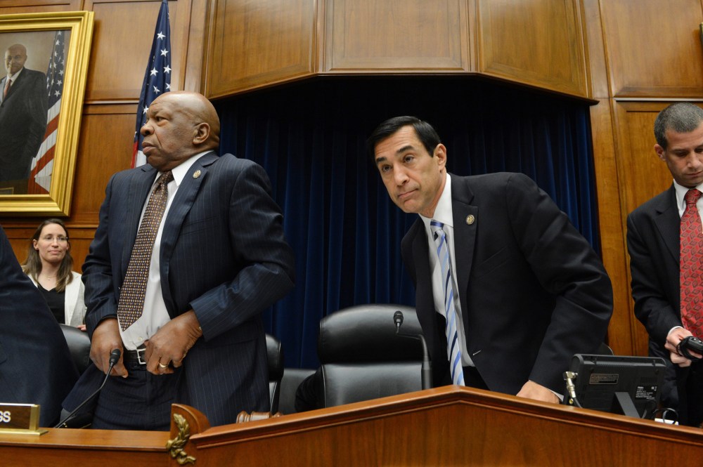 Republican Representative from California Darryl Issa on Capitol Hill in Washington. D.C., June 20, 2012.