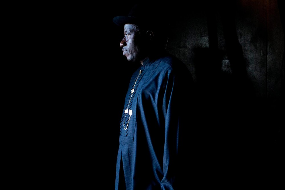 President of Nigeria Goodluck Jonathan in Jerusalem, Israel, October 28, 2013.