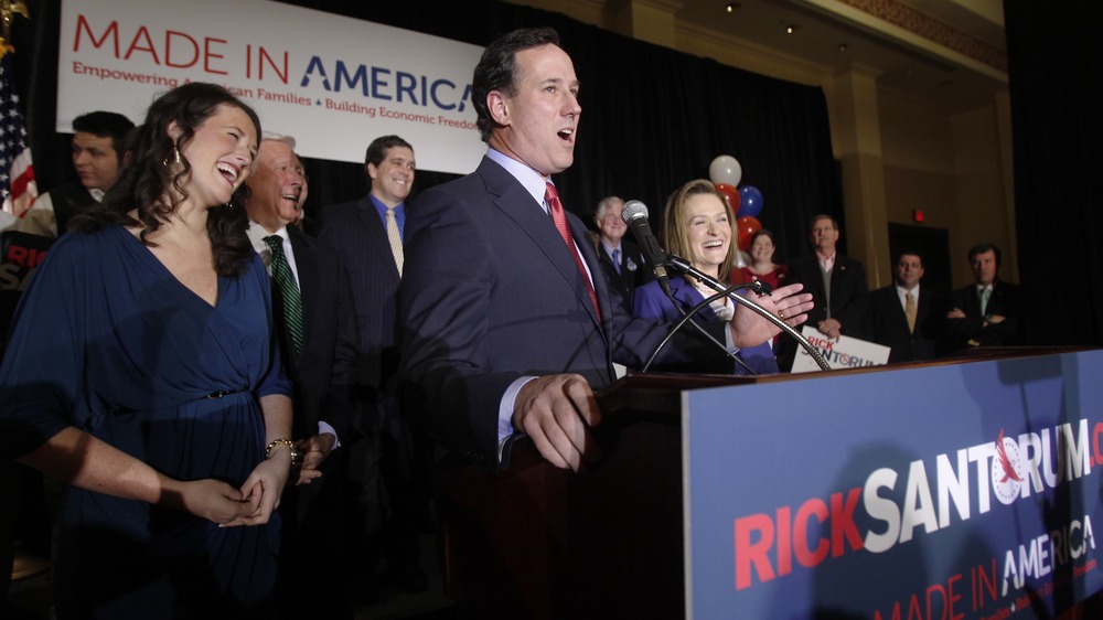 Is Rick Santorum a hypocrite for criticizing the contraception mandate?