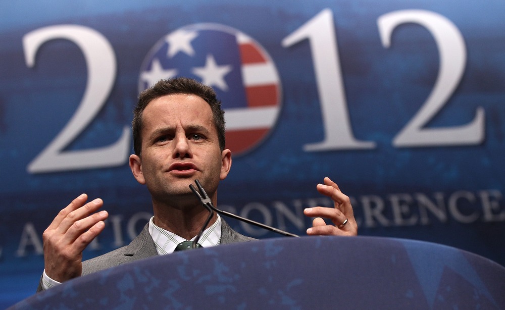 Actor Kirk Cameron speaks during the annual Conservative Political Action Conference (CPAC) February 9, in Washington, D.C.