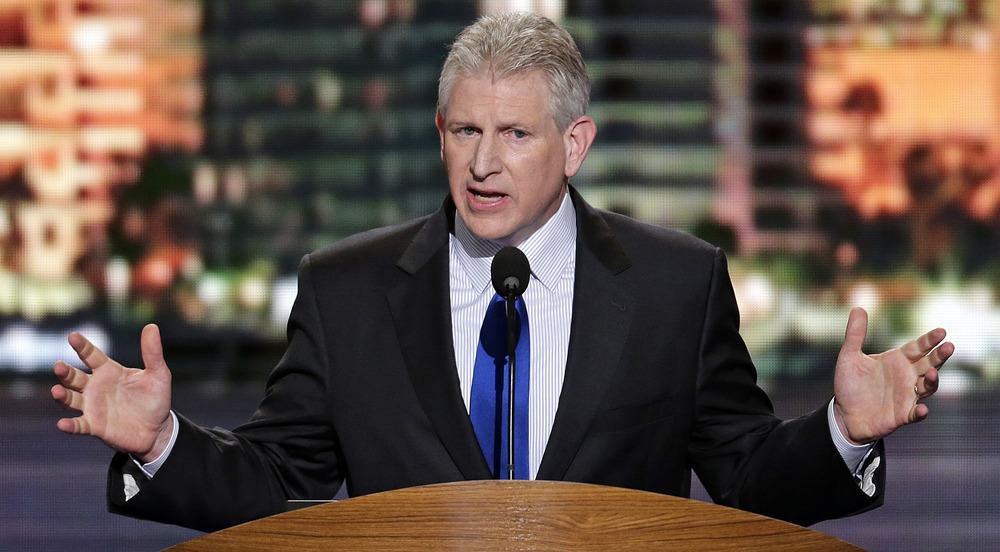 Robert Wexler, President of the S. Daniel Abraham Center for Middle East Peace and former Representative from Florida, addresses the Democratic National Convention in Charlotte, N.C., on Tuesday, Sept. 4, 2012.