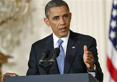 President Obama reportedly wants to go "big" on gun control -- but most Republicans and a few Democrats do not. (Jonathan Ernst / Reuters file)