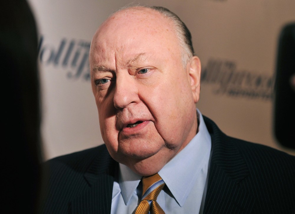 Roger Ailes, president of Fox News Channel, attends the Hollywood Reporter celebration of "The 35 Most Powerful People in Media" at the Four Season Grill Room on April 11, 2012 in New York City. (Photo by Stephen Lovekin/Getty Images)