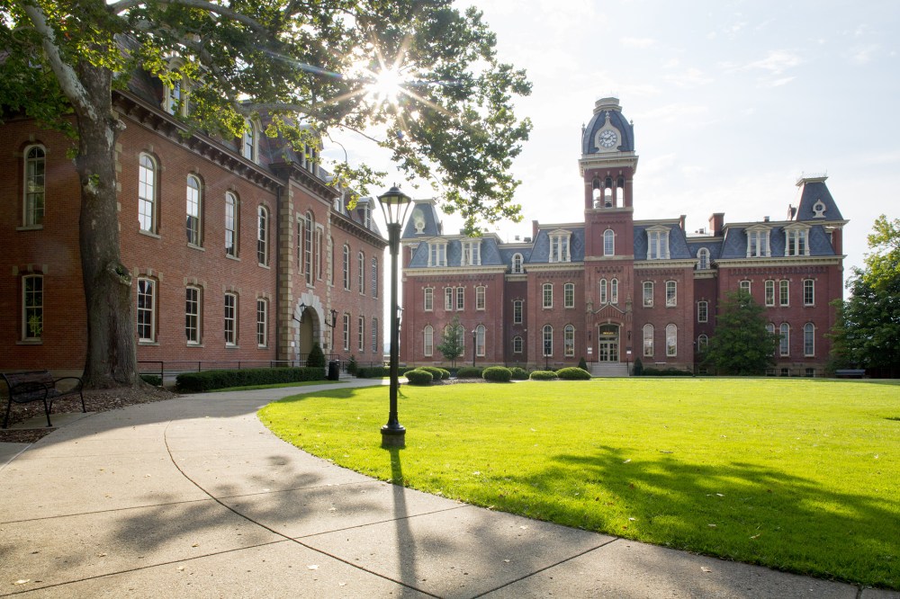 Campus of West Virginia University on Aug. 1, 2014, in Morgantown, W. Va. (Photo by John Brecher/NBC News)