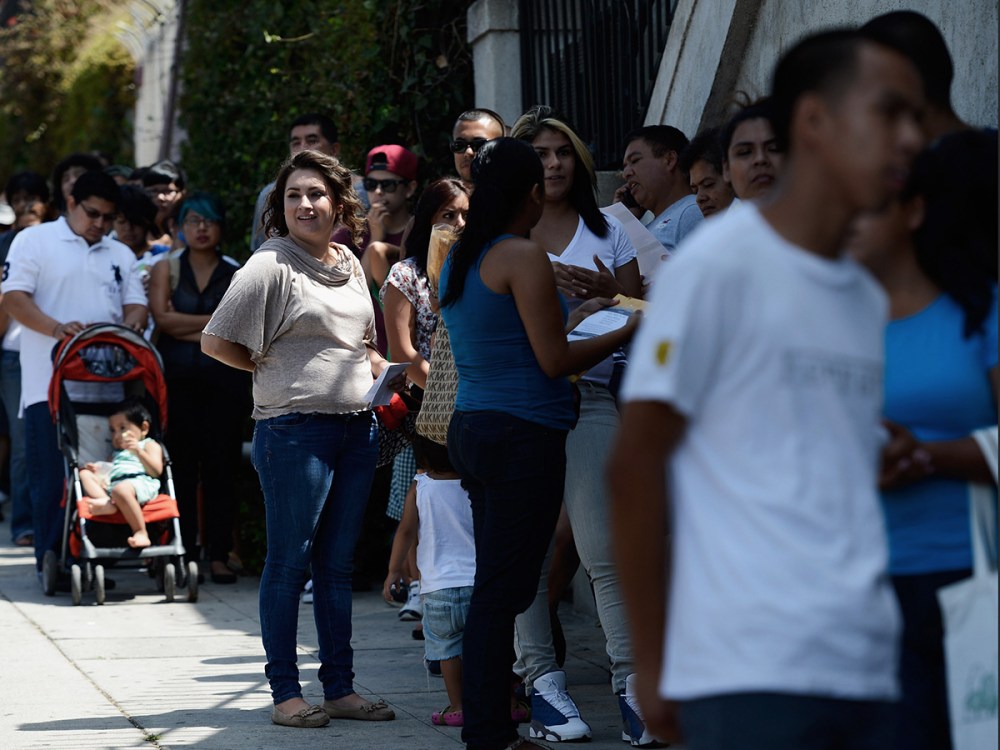 Young Immigrants Apply For Obama Administration's Temporary Deportation Reprieve