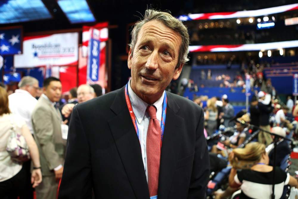 Mark Sanford at the Republican National Convention at the Tampa Bay Times Forum on Aug. 28, 2012 in Tampa, Fla. Photo by Chip Somodevilla/Getty