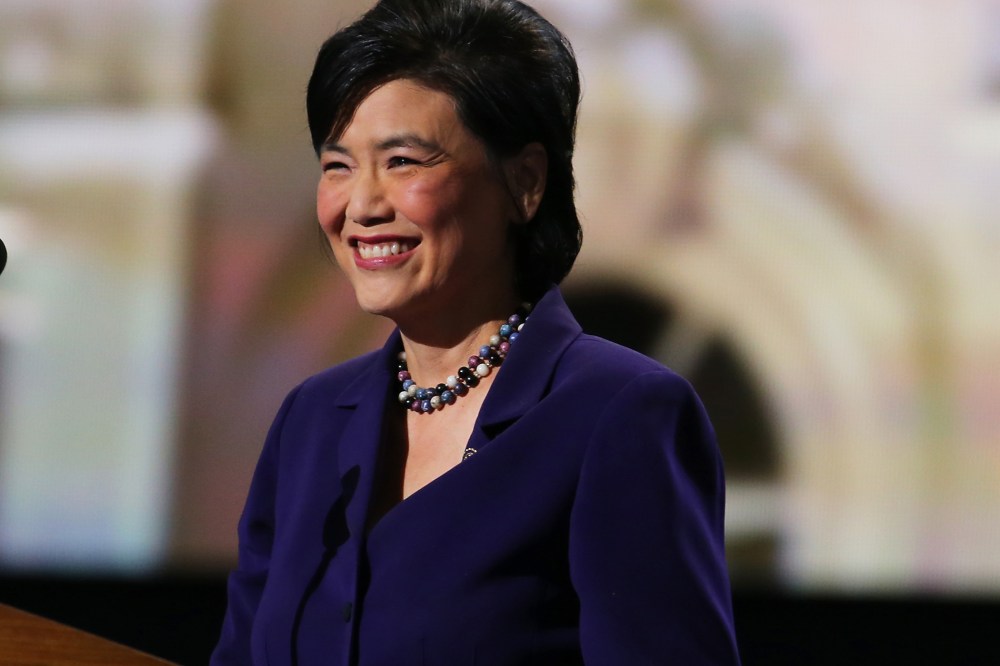 U.S. Rep. Judy Chu (D-CA) speaks during day two of the Democratic National Convention at Time Warner Cable Arena on Sept. 5, 2012 in Charlotte, N.C.