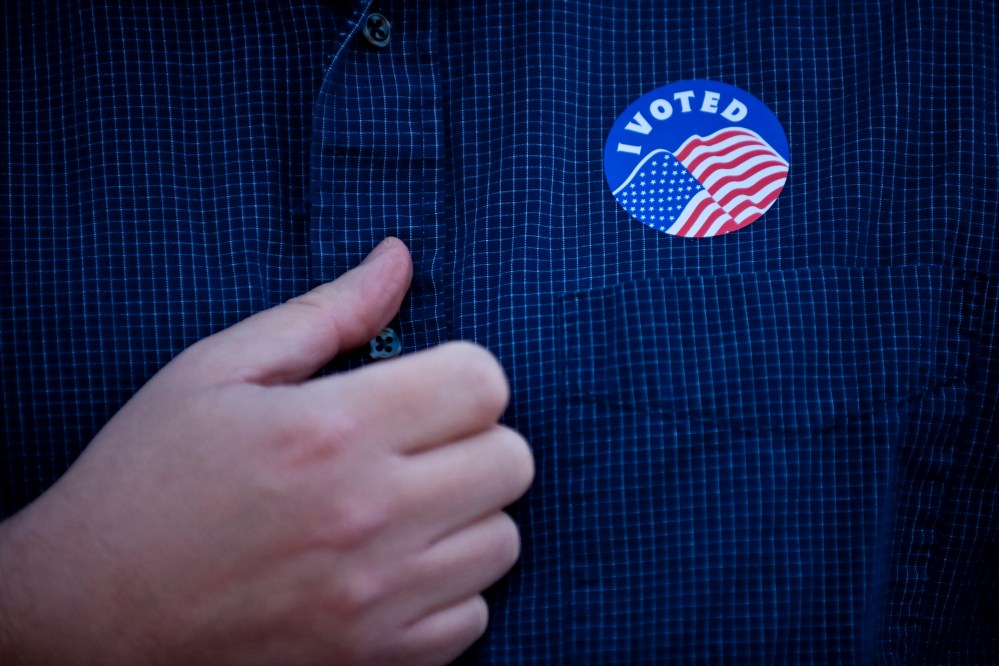 U.S. Citizens Head To The Polls To Vote In Presidential Election (Julie Denesha/Getty)