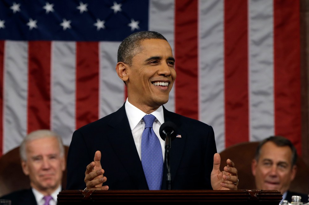 President Obama Delivers State Of The Union Address