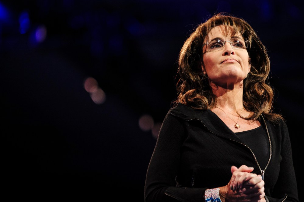 Sarah Palin, former Governor of Alaska, speaks at the 2013 Conservative Political Action Conference on March 16, 2013 in National Harbor, Md. (Pete Marovich/Getty)