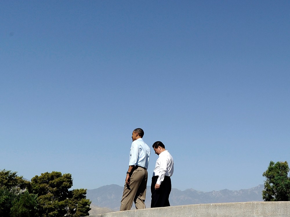 US President Barack Obama and Chinese President Xi Jinping