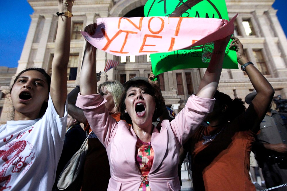 Pro-Life And Pro-Choice Supporters Rally At Texas Capitol