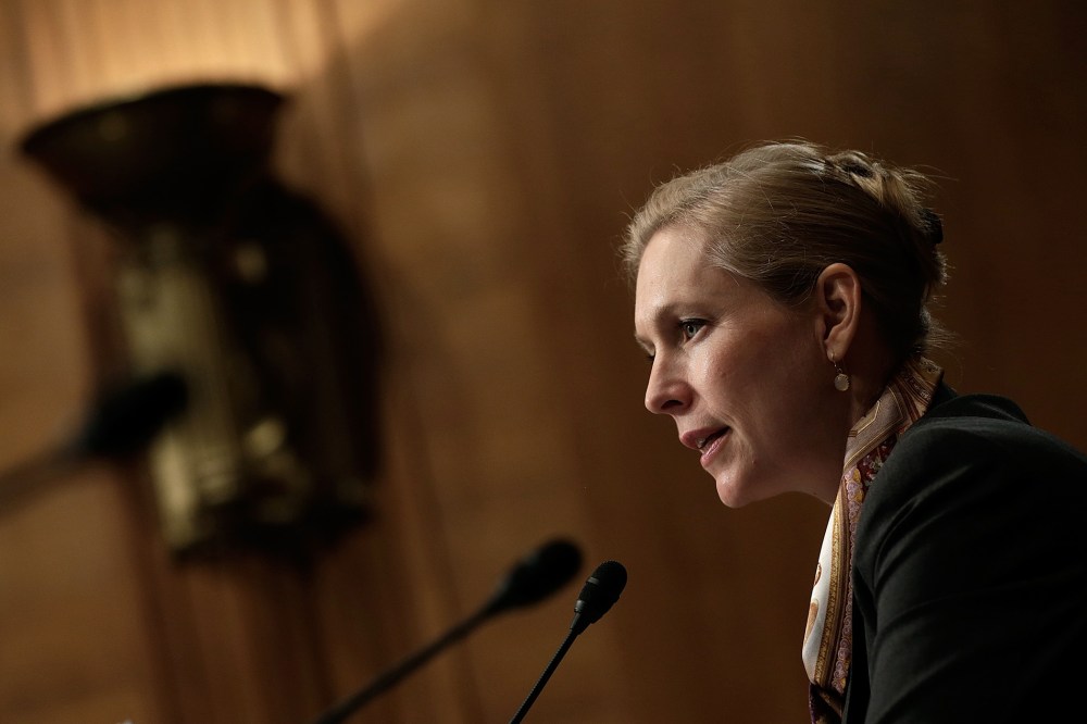 Sen. Kirsten Gillibrand speaks on Capitol Hill on July 24, 2013. (Photo by Win McNamee/Getty)