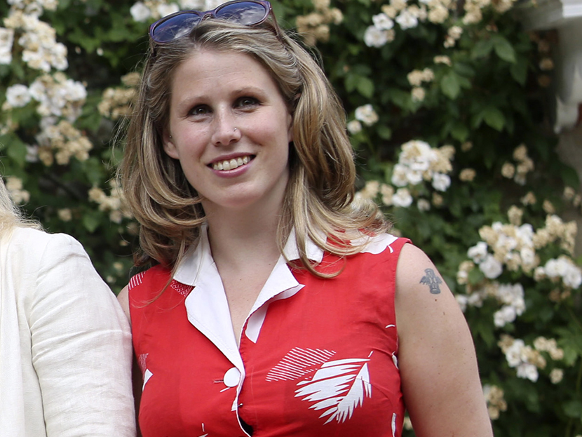 Caroline Criado-Perez, co-founder of the Women's Room, poses at the Jane Austen House Museum on July 24, 2013 in Chawton, near Alton, England. (Photo by Chris Ratcliffe/Pool/Getty Images)