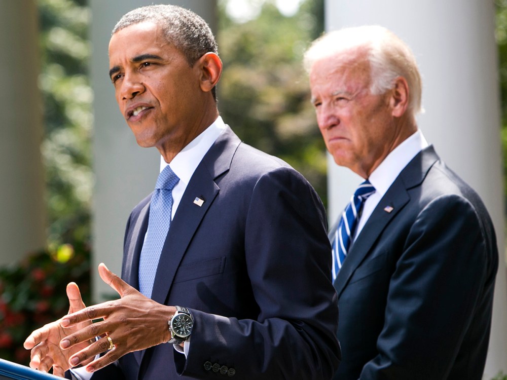 Obama Gives Statement On Syria In Rose Garden