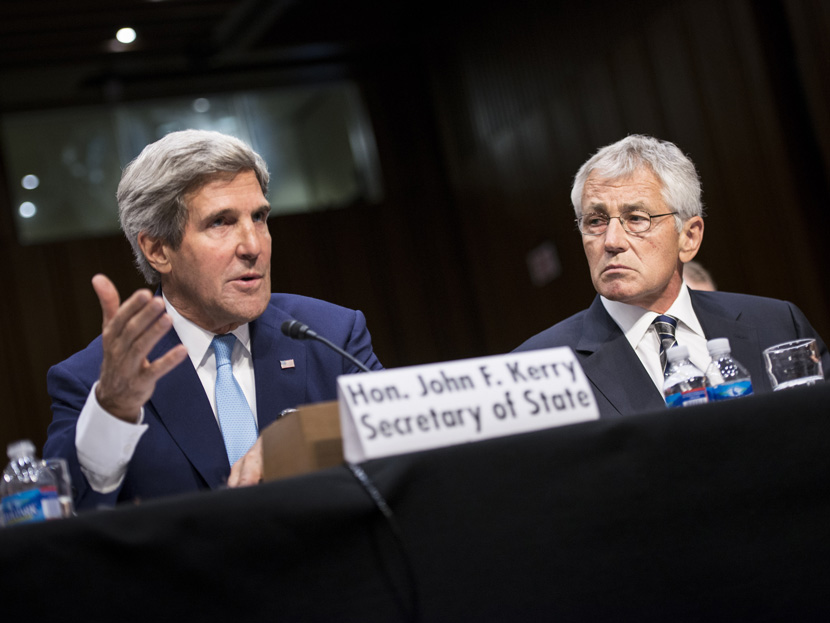 Kerry, Hagel hearing on Syria- Aliyah Frumin - 09/3/2013