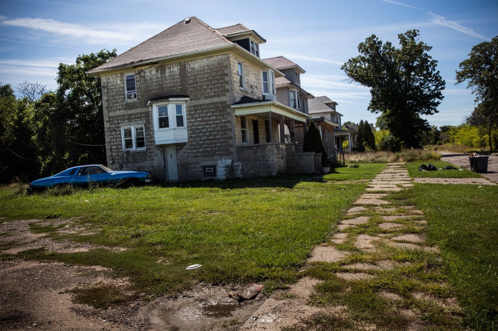 An abandoned home in Detroit, Michigan, Sept. 5, 2013.