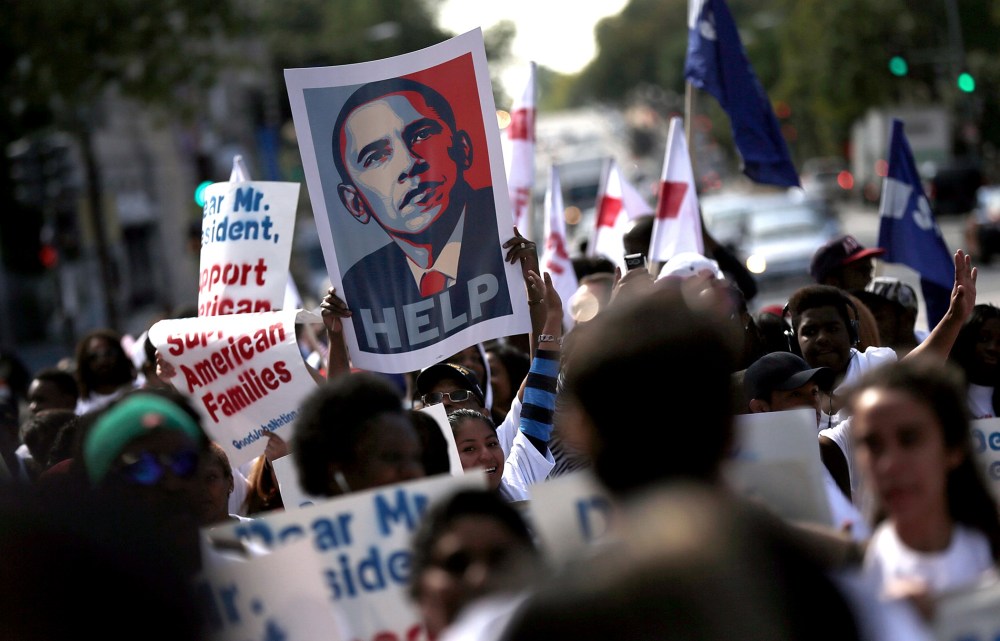 Low Wage Workers Hold Rally At White House