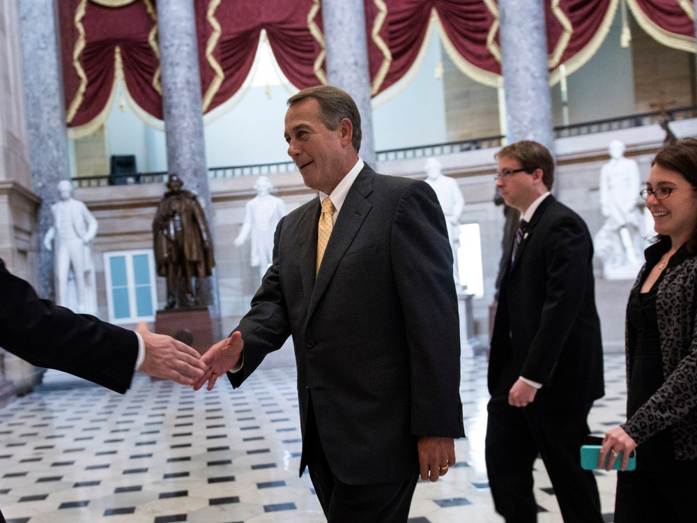 Speaker of the House John Boehner