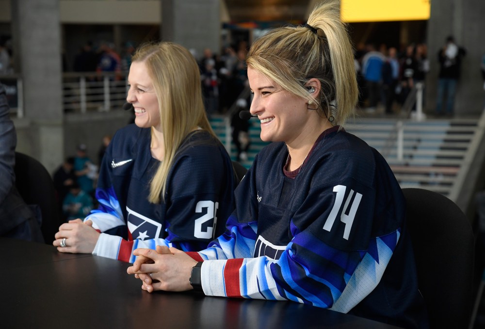 Image: Kendall Coyne Schofield Brianna Decker