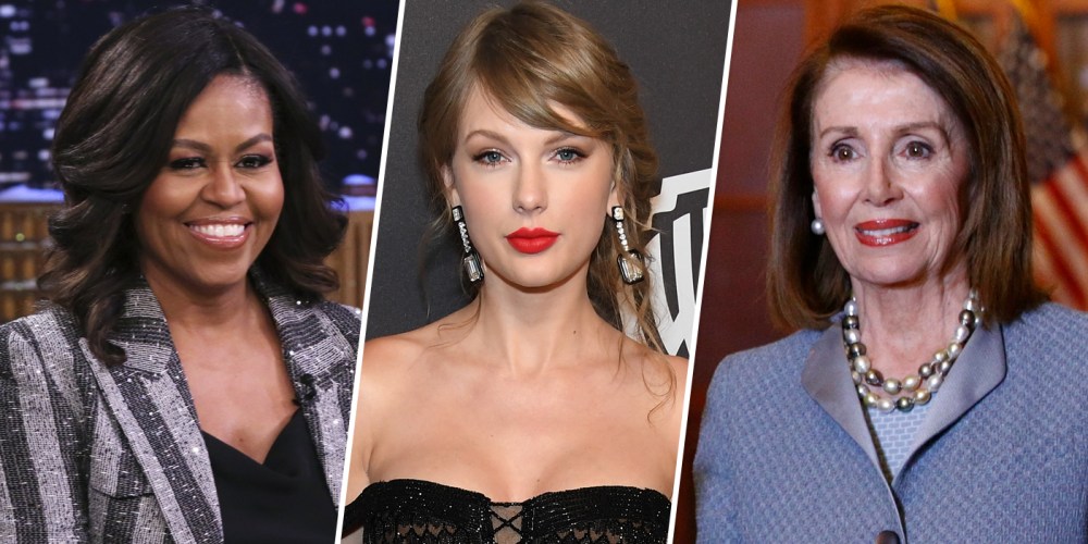Image: Michelle Obama, Taylor Swift, Nancy Pelosi