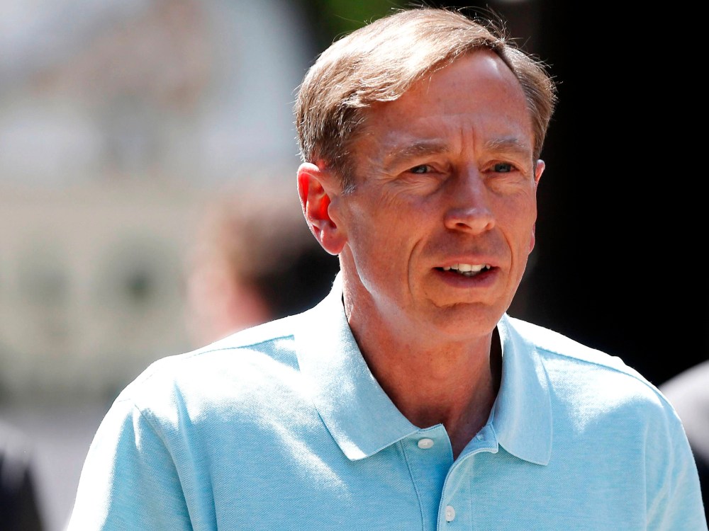 File Photo: Former Director of the Central Intelligence Agency General David Petraeus. His record as a public servant has been tainted by a personal indiscretion. (Photo by Jim Urquhart/Reuters/Files)