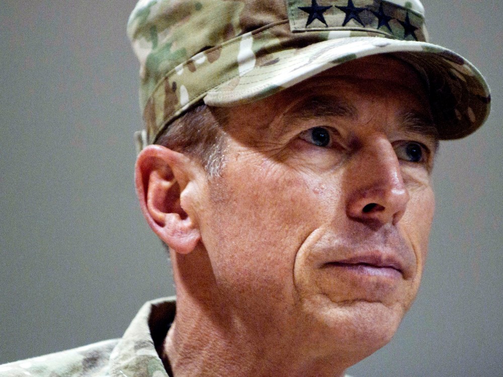 Former CIA-director David Petraeus is the latest in a long line of prominent Washington figures to find himself embroiled in a sex scandal. (Photo by Haraz N. Ghanbari/Reuters/U.S. Navy/Handout)