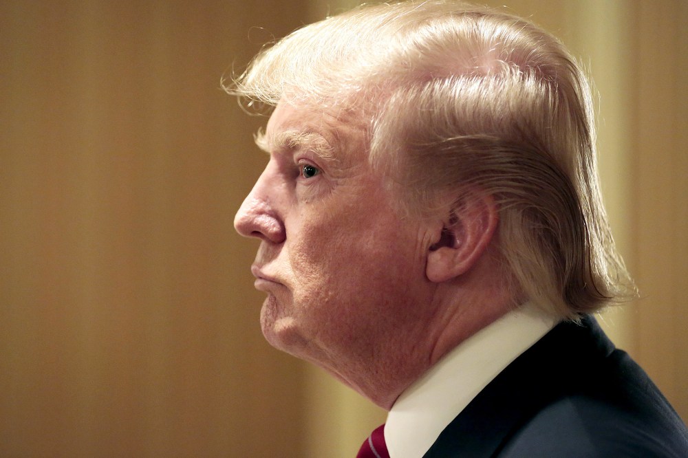 U.S. Republican presidential candidate Donald Trump attends a news conference in Beverly Hills, Calif., July 10, 2015. (Photo by Jonathan Alcorn/Reuters)