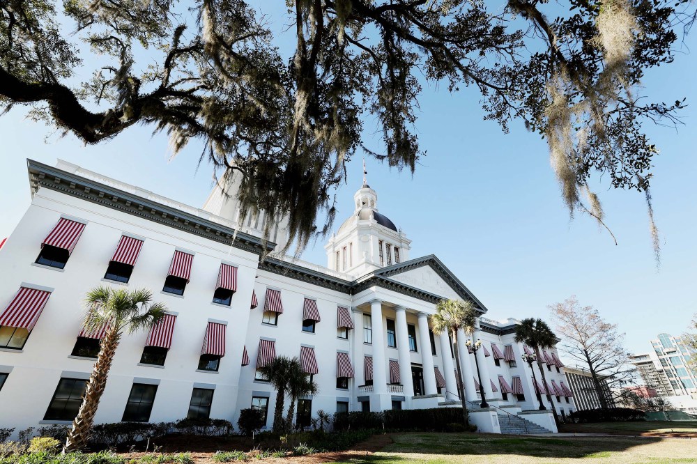 The Florida capitol in Tallahassee