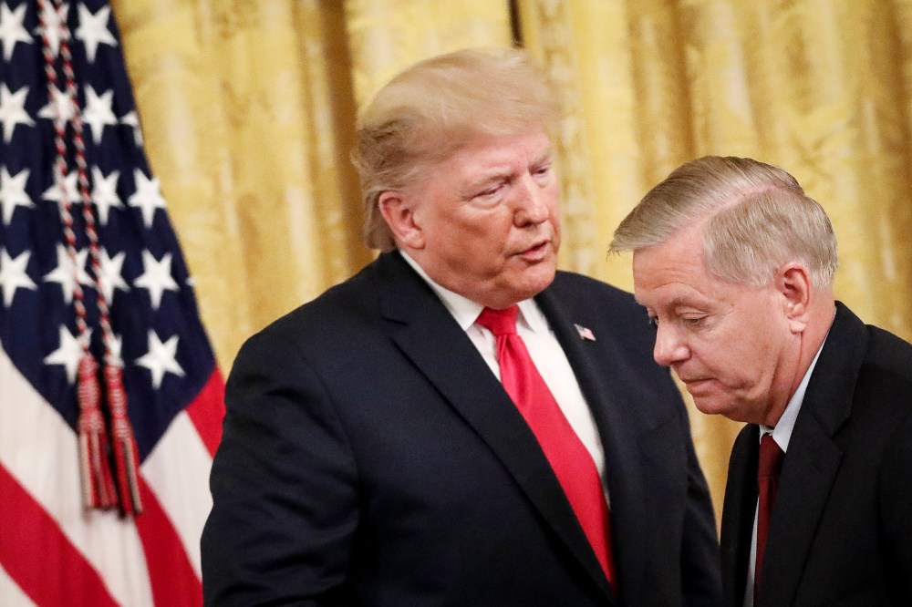 President Trump Delivers Remarks On Federal Judicial Confirmation Milestones