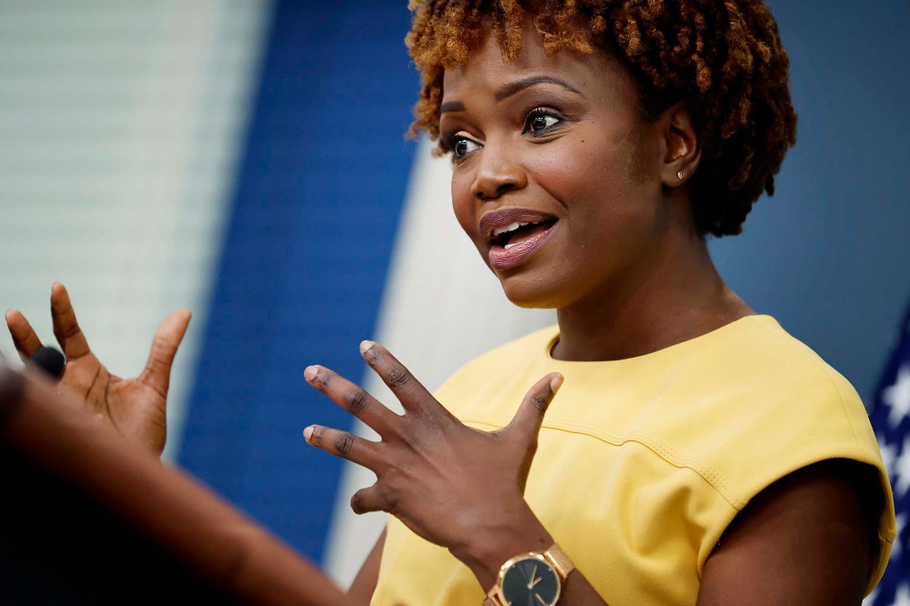 White House Press Secretary Karine Jean-Pierre Holds Daily Briefing