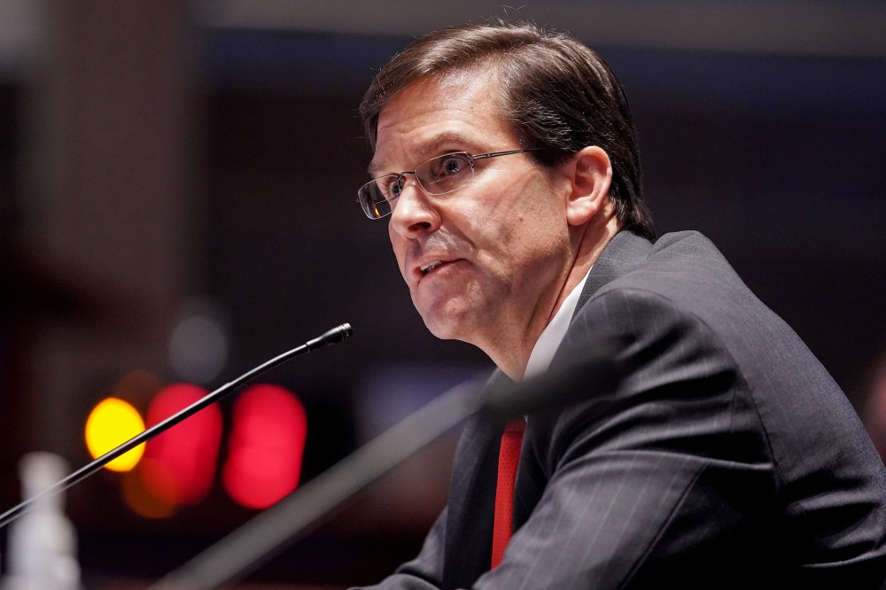U.S. Defense Secretary Esper And Joint Chiefs Chairman Gen. Milley Testify Before House Armed Services Committee