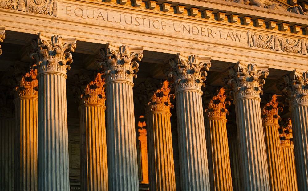 Image: Supreme Court at dusk