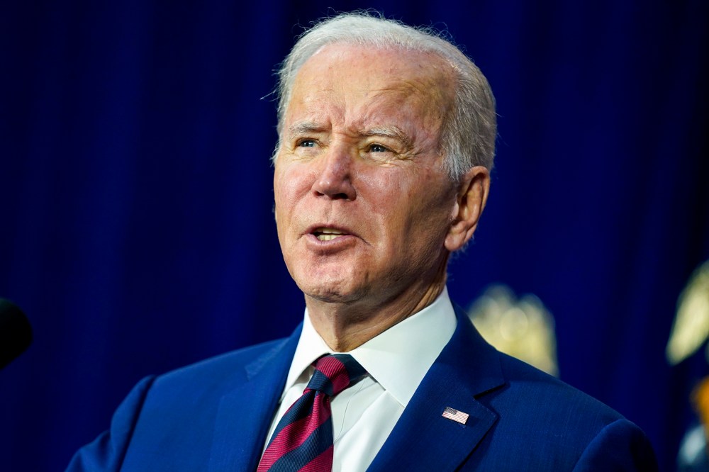 President Joe Biden speaks on efforts to reduce gun violence in Monterey Park, Calif., on March 14, 2023.