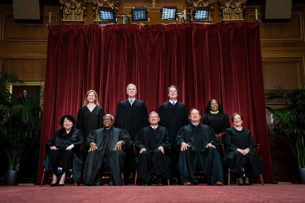 Members of the Supreme Court  in Washington, D.C.