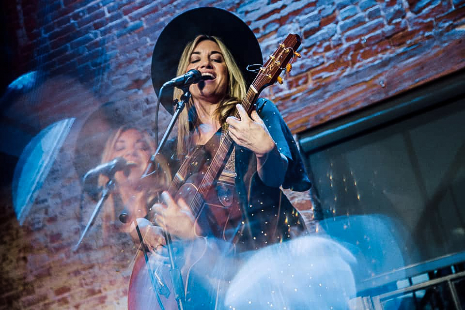 Morgan Myles - a finalist from season 22 of NBC's "The Voice" - performs at the Lititz Shirt Factory in Lititz, Penn., on Sept. 8, 2023.