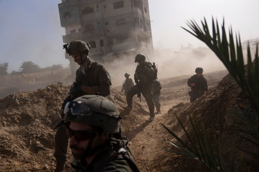 IDF soldiers in Khan Younis